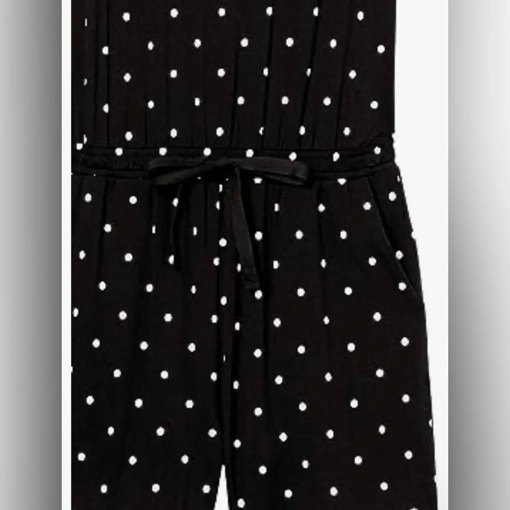 NWT Amazon Essentials Women's Short-Sleeve Scoop Neck Romper Size Medium - Picture 5 of 5